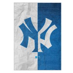 mlb new york yankees area rug non slip baseball carpet home decor gift idea for fans nyy96