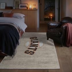 mlb san francisco giants area rug non slip baseball carpet home decor gift idea for fans bedroom sfg1