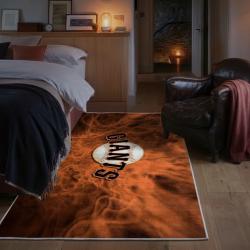 mlb san francisco giants area rug non slip baseball carpet home decor gift idea for fans bedroom sfg102