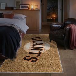 mlb san francisco giants area rug non slip baseball carpet home decor gift idea for fans bedroom sfg105