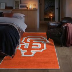 mlb san francisco giants area rug non slip baseball carpet home decor gift idea for fans bedroom sfg119