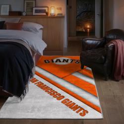 mlb san francisco giants area rug non slip baseball carpet home decor gift idea for fans bedroom sfg120