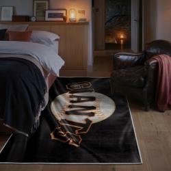 mlb san francisco giants area rug non slip baseball carpet home decor gift idea for fans bedroom sfg134
