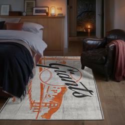 mlb san francisco giants area rug non slip baseball carpet home decor gift idea for fans bedroom sfg137