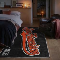 mlb san francisco giants area rug non slip baseball carpet home decor gift idea for fans bedroom sfg145