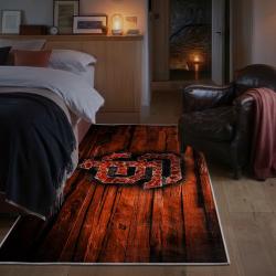 mlb san francisco giants area rug non slip baseball carpet home decor gift idea for fans bedroom sfg147