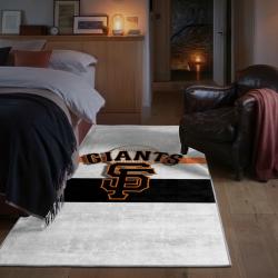 mlb san francisco giants area rug non slip baseball carpet home decor gift idea for fans bedroom sfg151