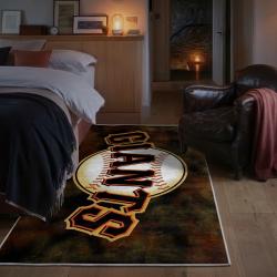 mlb san francisco giants area rug non slip baseball carpet home decor gift idea for fans bedroom sfg152