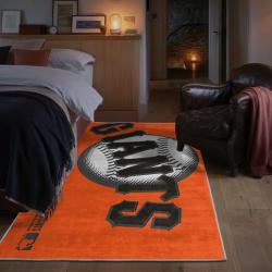 mlb san francisco giants area rug non slip baseball carpet home decor gift idea for fans bedroom sfg155
