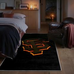 mlb san francisco giants area rug non slip baseball carpet home decor gift idea for fans bedroom sfg174