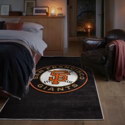 mlb san francisco giants area rug non slip baseball carpet home decor gift idea for fans bedroom sfg175