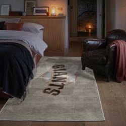 mlb san francisco giants area rug non slip baseball carpet home decor gift idea for fans bedroom sfg177