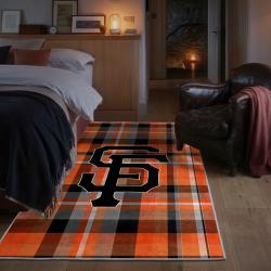 mlb san francisco giants area rug non slip baseball carpet home decor gift idea for fans bedroom sfg181