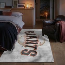mlb san francisco giants area rug non slip baseball carpet home decor gift idea for fans bedroom sfg182
