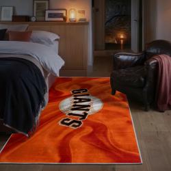mlb san francisco giants area rug non slip baseball carpet home decor gift idea for fans bedroom sfg185