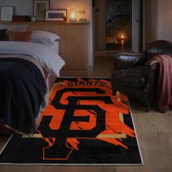 mlb san francisco giants area rug non slip baseball carpet home decor gift idea for fans bedroom sfg19