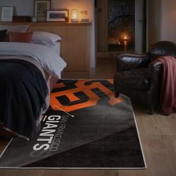mlb san francisco giants area rug non slip baseball carpet home decor gift idea for fans bedroom sfg23
