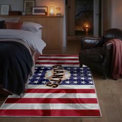mlb san francisco giants area rug non slip baseball carpet home decor gift idea for fans bedroom sfg30