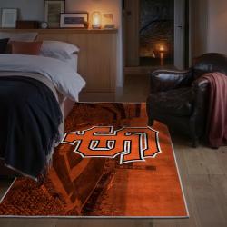 mlb san francisco giants area rug non slip baseball carpet home decor gift idea for fans bedroom sfg34