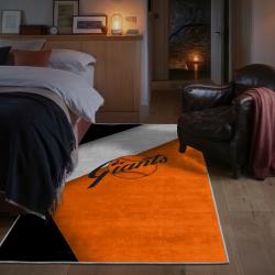 mlb san francisco giants area rug non slip baseball carpet home decor gift idea for fans bedroom sfg44