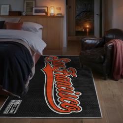mlb san francisco giants area rug non slip baseball carpet home decor gift idea for fans bedroom sfg47