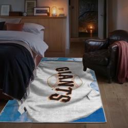 mlb san francisco giants area rug non slip baseball carpet home decor gift idea for fans bedroom sfg55