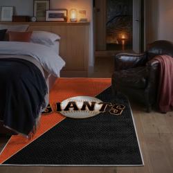 mlb san francisco giants area rug non slip baseball carpet home decor gift idea for fans bedroom sfg58