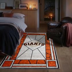mlb san francisco giants area rug non slip baseball carpet home decor gift idea for fans bedroom sfg59