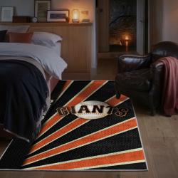 mlb san francisco giants area rug non slip baseball carpet home decor gift idea for fans bedroom sfg63