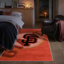 mlb san francisco giants area rug non slip baseball carpet home decor gift idea for fans bedroom sfg65