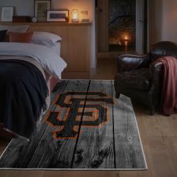 mlb san francisco giants area rug non slip baseball carpet home decor gift idea for fans bedroom sfg66