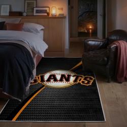 mlb san francisco giants area rug non slip baseball carpet home decor gift idea for fans bedroom sfg67