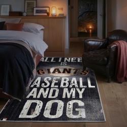 mlb san francisco giants area rug non slip baseball carpet home decor gift idea for fans bedroom sfg73