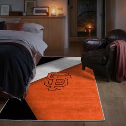 mlb san francisco giants area rug non slip baseball carpet home decor gift idea for fans bedroom sfg85