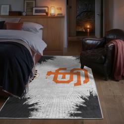 mlb san francisco giants area rug non slip baseball carpet home decor gift idea for fans bedroom sfg96