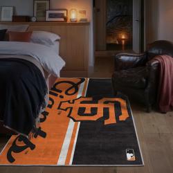 mlb san francisco giants area rug non slip baseball carpet home decor gift idea for fans bedroom sfg99