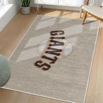 mlb san francisco giants area rug non slip baseball carpet home decor gift idea for fans living room sfg1