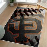 mlb san francisco giants area rug non slip baseball carpet home decor gift idea for fans living room sfg10