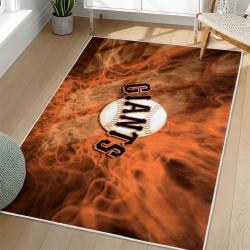 MLB San Francisco Giants Area Rug Non-Slip Baseball Carpet Home Decor Gift Idea For Fans SFG102