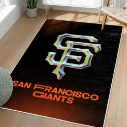 MLB San Francisco Giants Area Rug Non-Slip Baseball Carpet Home Decor Gift Idea For Fans SFG104