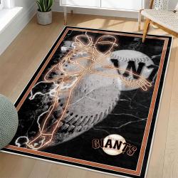 MLB San Francisco Giants Area Rug Non-Slip Baseball Carpet Home Decor Gift Idea For Fans SFG106
