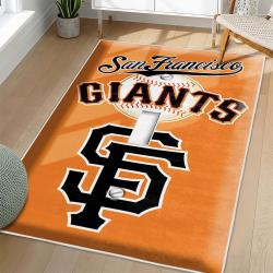MLB San Francisco Giants Area Rug Non-Slip Baseball Carpet Home Decor Gift Idea For Fans SFG107
