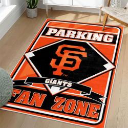 MLB San Francisco Giants Area Rug Non-Slip Baseball Carpet Home Decor Gift Idea For Fans SFG108