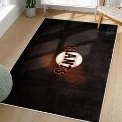 MLB San Francisco Giants Area Rug Non-Slip Baseball Carpet Home Decor Gift Idea For Fans SFG11