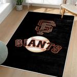 mlb san francisco giants area rug non slip baseball carpet home decor gift idea for fans living room sfg111