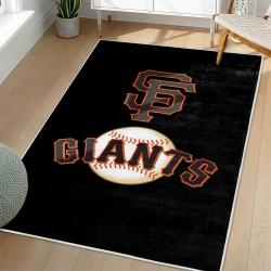 MLB San Francisco Giants Area Rug Non-Slip Baseball Carpet Home Decor Gift Idea For Fans SFG111