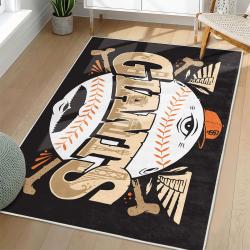 MLB San Francisco Giants Area Rug Non-Slip Baseball Carpet Home Decor Gift Idea For Fans SFG113