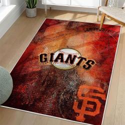 MLB San Francisco Giants Area Rug Non-Slip Baseball Carpet Home Decor Gift Idea For Fans SFG114