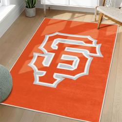 MLB San Francisco Giants Area Rug Non-Slip Baseball Carpet Home Decor Gift Idea For Fans SFG119