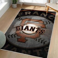 MLB San Francisco Giants Area Rug Non-Slip Baseball Carpet Home Decor Gift Idea For Fans SFG14